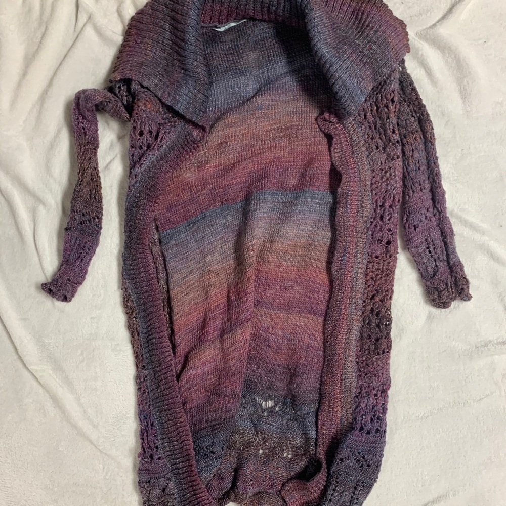 Long cardigan sweater